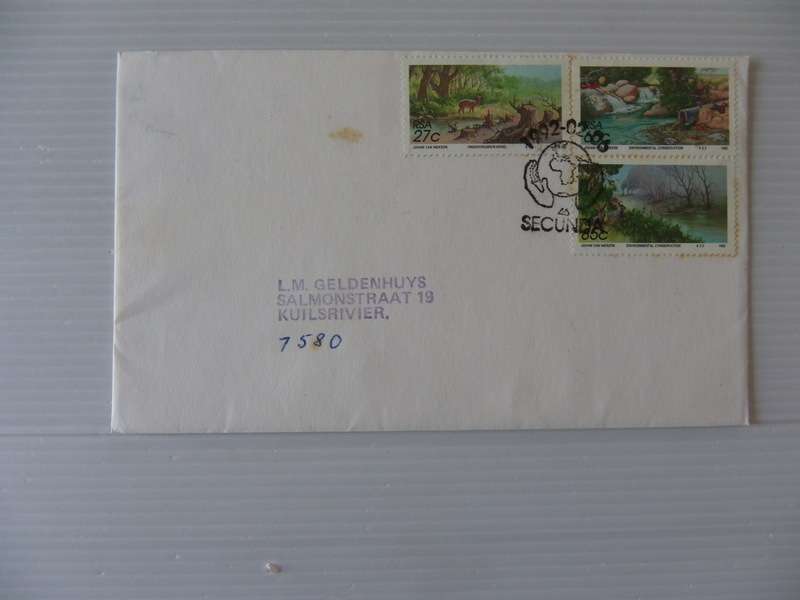 RSA 5.18 (1992) - Environmental Conservation Private FDC with Official Cancel