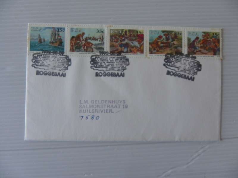 RSA 5.19 (1992) - National Stamp Day Private FDC with Official Cancel