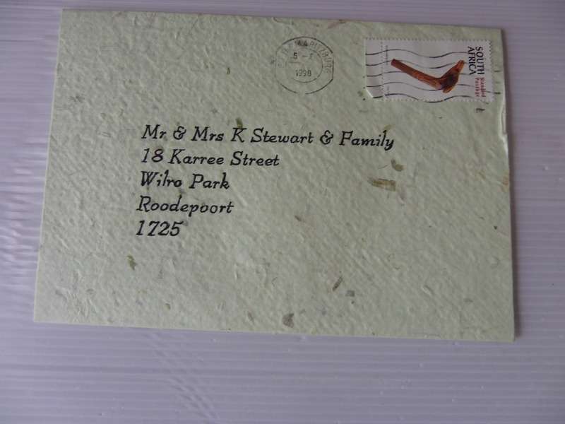 RSA (1998) - Old letter