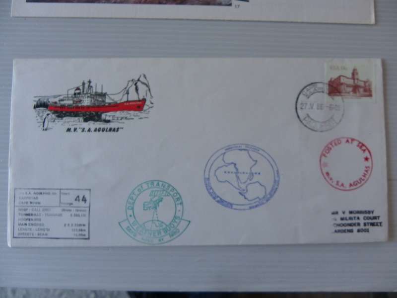 RSA (1986) - SA Agulhas Weather Buoys Illustrated FDC