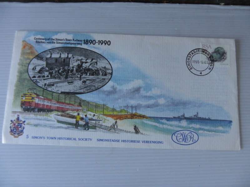 RSA (1990) - SA Navy #5 Cape Town Historical Society Illustrated FDC