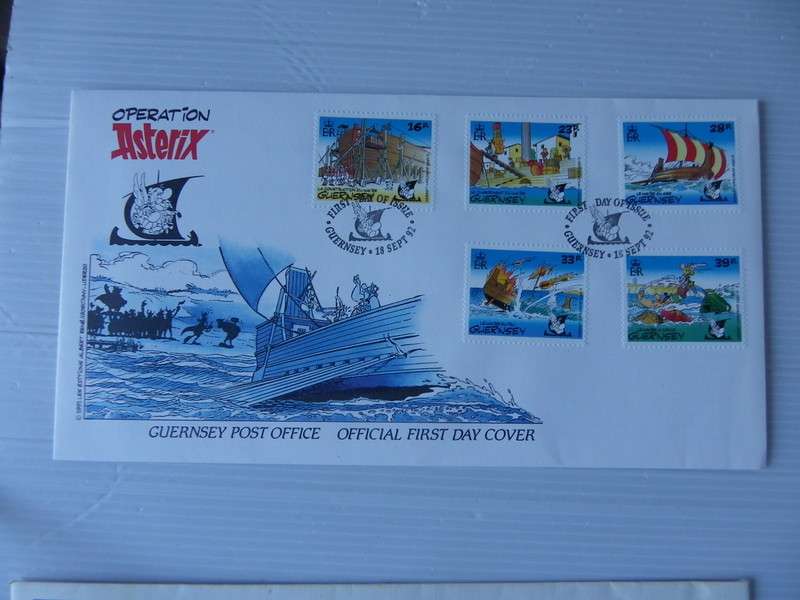 Guernsey (1992) - Operation Asterix Illustrated FDC