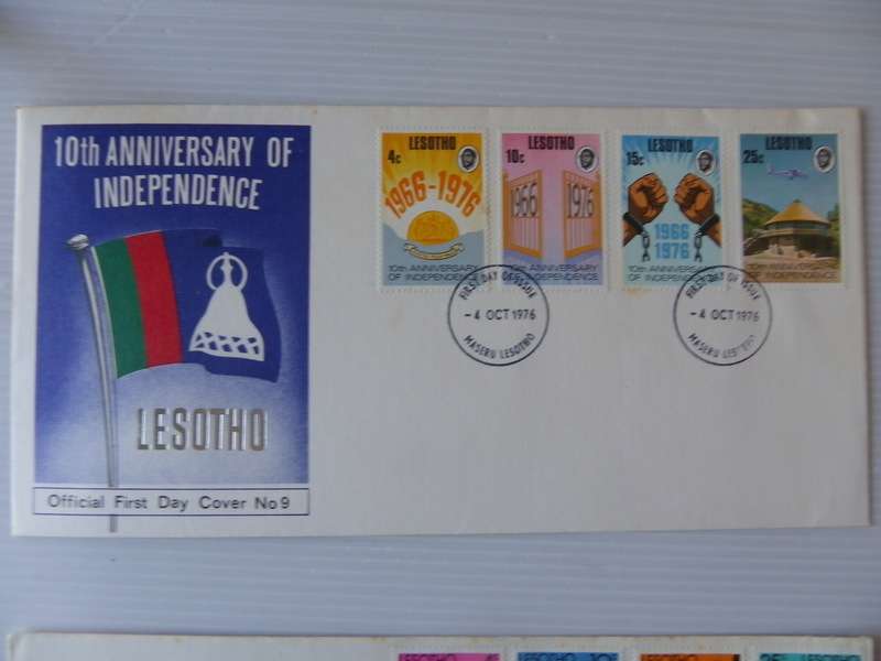 Lesotho (1976) - FDC #09 10th Anniversary of Independence Illustrated FDC