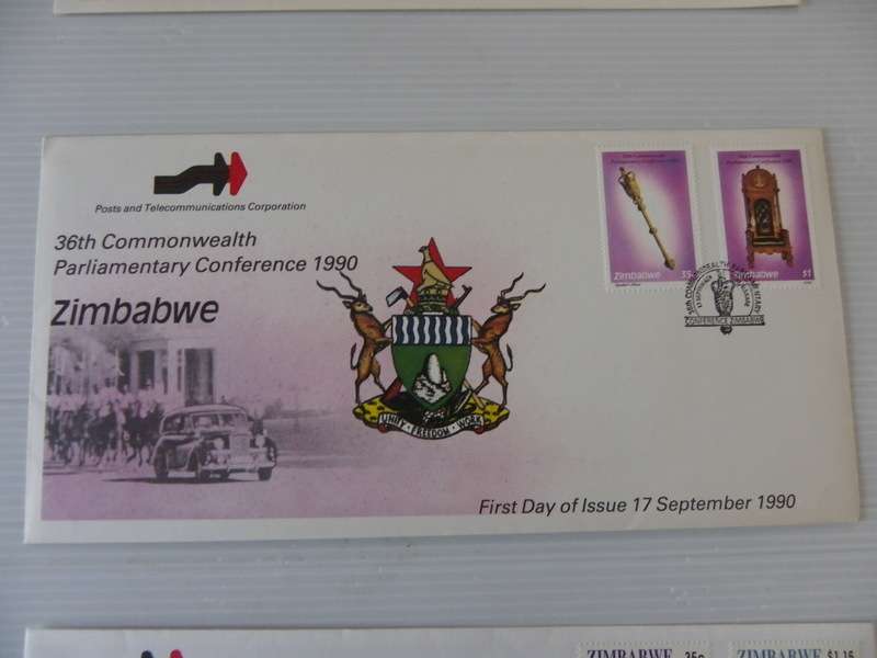 Zimbabwe (1990) - 36th Commonwealth Conference Illustrated FDC