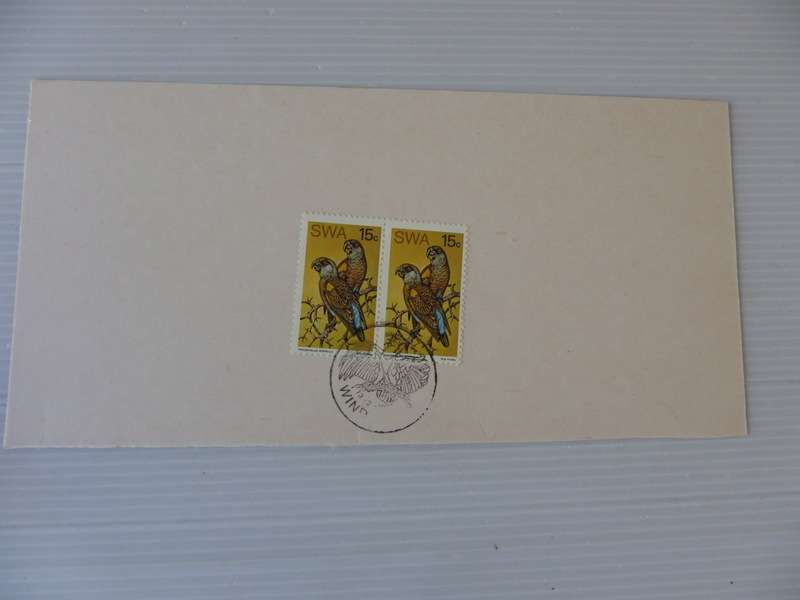 SWA 1.06 (1974) - Rare Birds of SWA on SAPO Issued Card