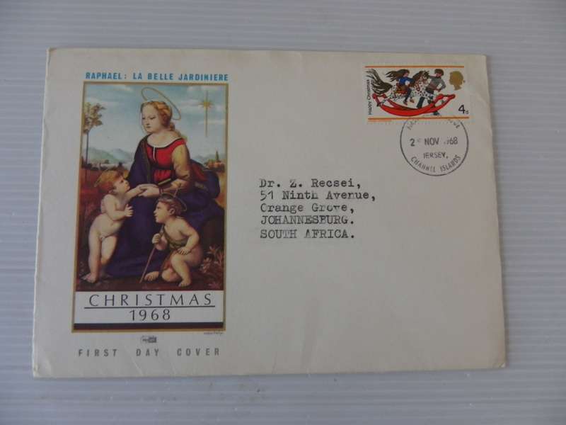 Great Britain (1968) - Christmas Illustrated FDC