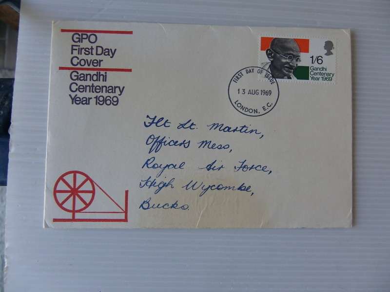 Great Britain (1969) - Gandhi Centenary Illustrated FDC