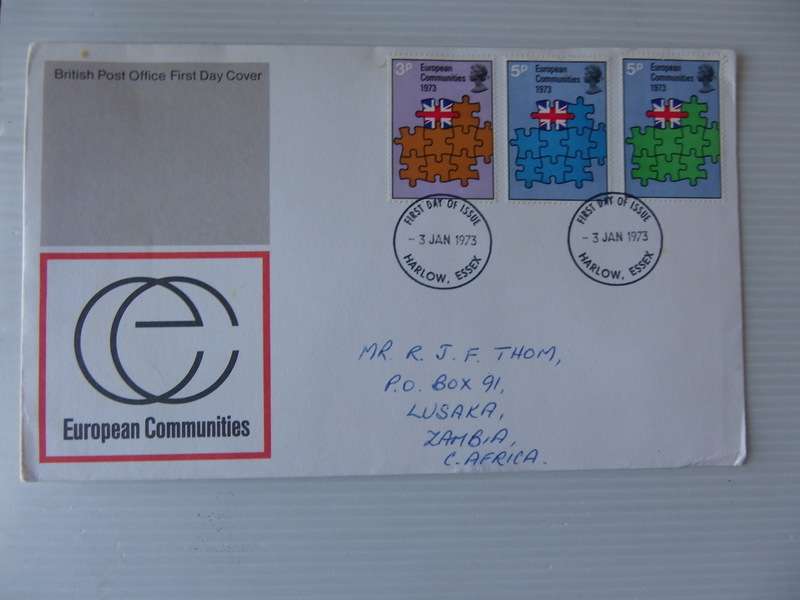 Great Britain (1973) - European Communities Illustrated FDC