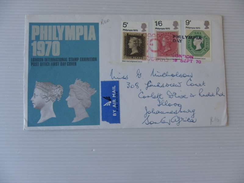 Great Britain (1970) - Philympia Illustrated FDC