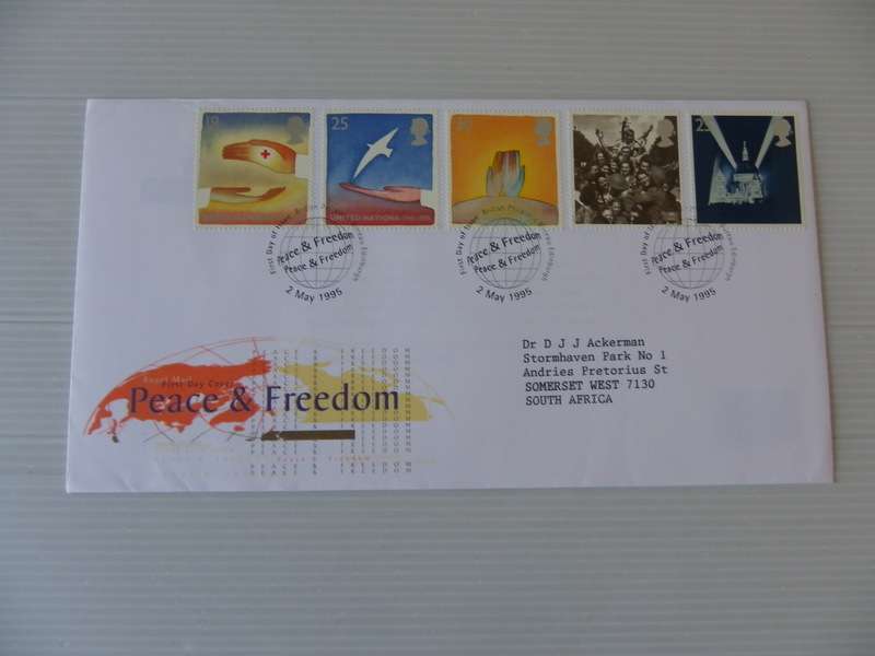 Great Britain (1995) - Peace & Freedom Illustrated FDC