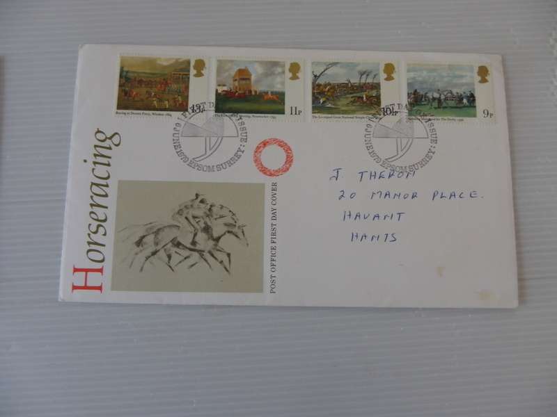 Great Britain (1979) - Horse Racing Illustrated FDC