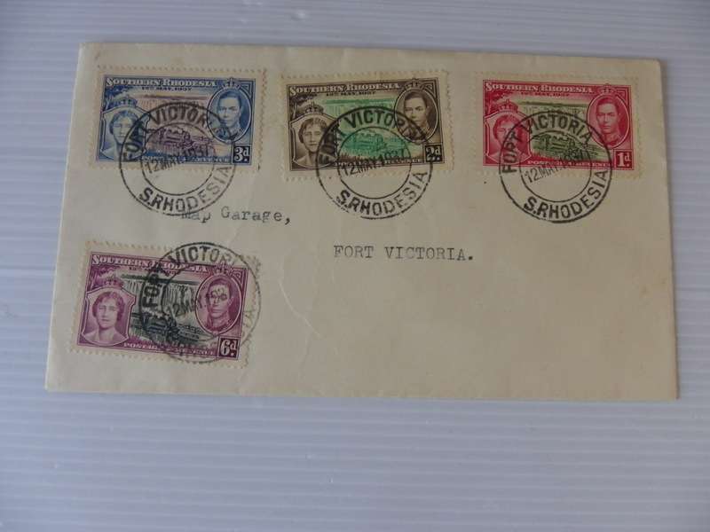 Southern Rhodesia (1937) -  Illustrated FDC