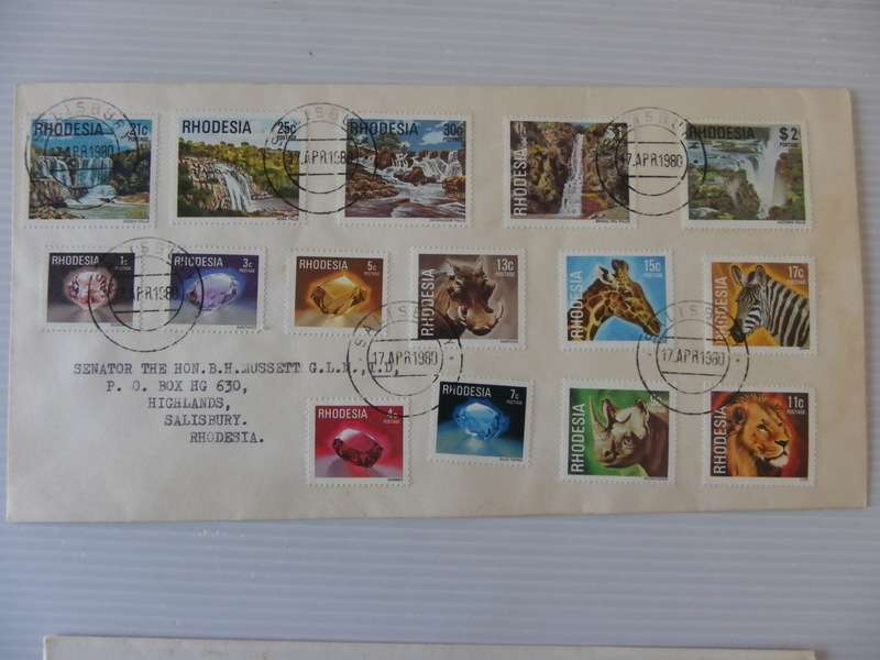 Rhodesia 4th Definition Series (1980) - Private FDC