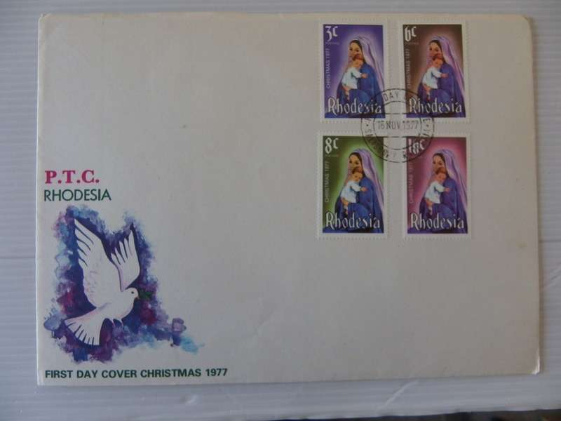 Rhodesia (1977) - Christmas Illustrated FDC