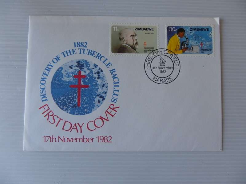 Zimbabwe (1982) - Centenary of the Discovery of TB Illustrated FDC