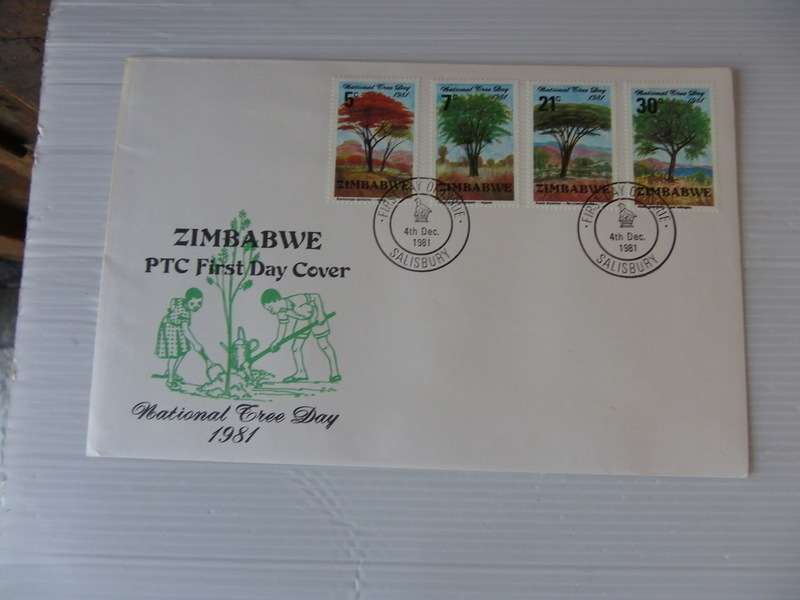 Zimbabwe (1981) - National Tree Day Illustrated FDC