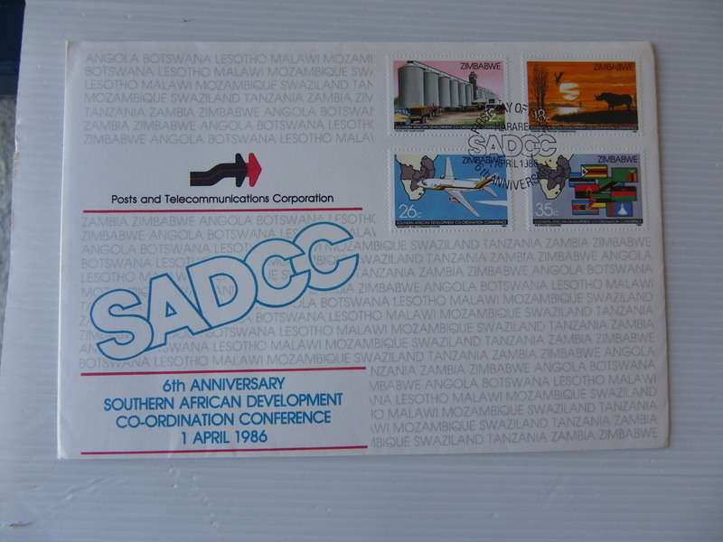Zimbabwe (1986) - SADCC Illustrated FDC