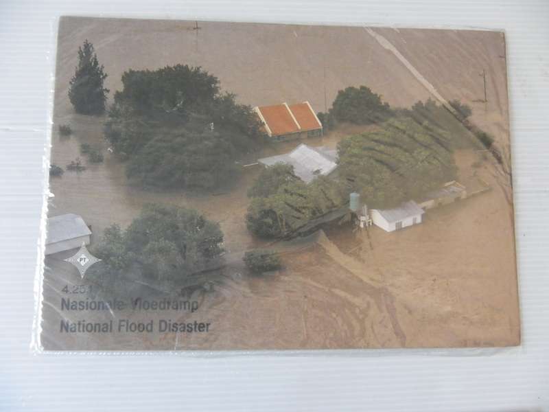 RSA 4.25.1 (1988) - Natal Floods Large FDC Unserviced