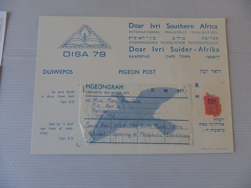 RSA (1979) - Pigeon Flight Letter