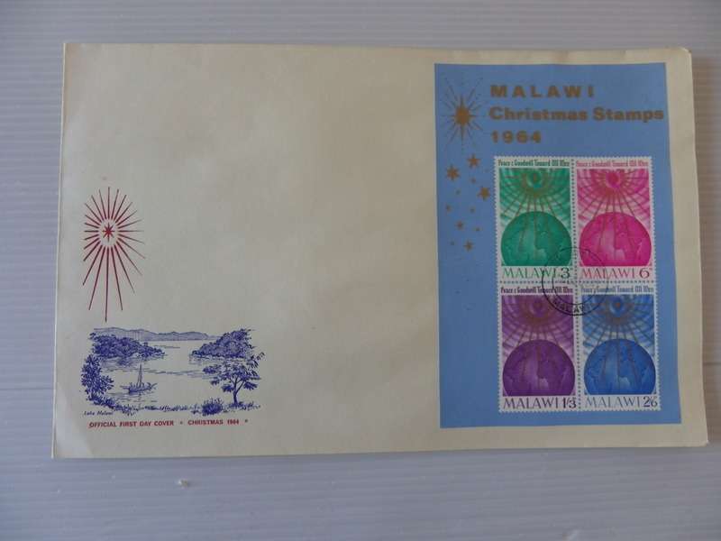 Malawi (1964) - Christmas Illustrated FDC