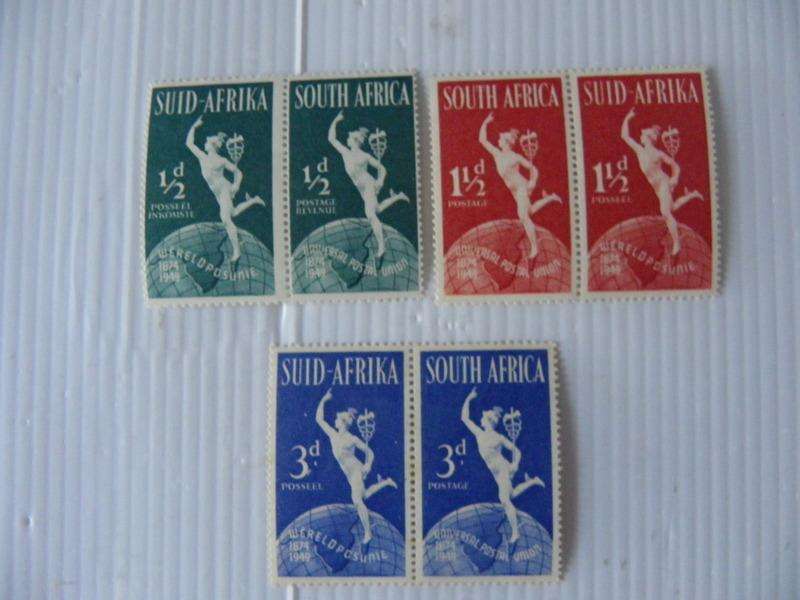 Union (1949) - 75th Anniversary of UPU Mint Set in Pairs