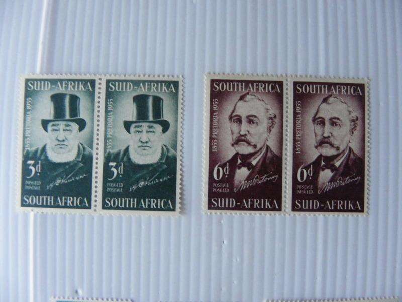 Union (1955) - Centenary of Pretoria Mint Set in Pairs