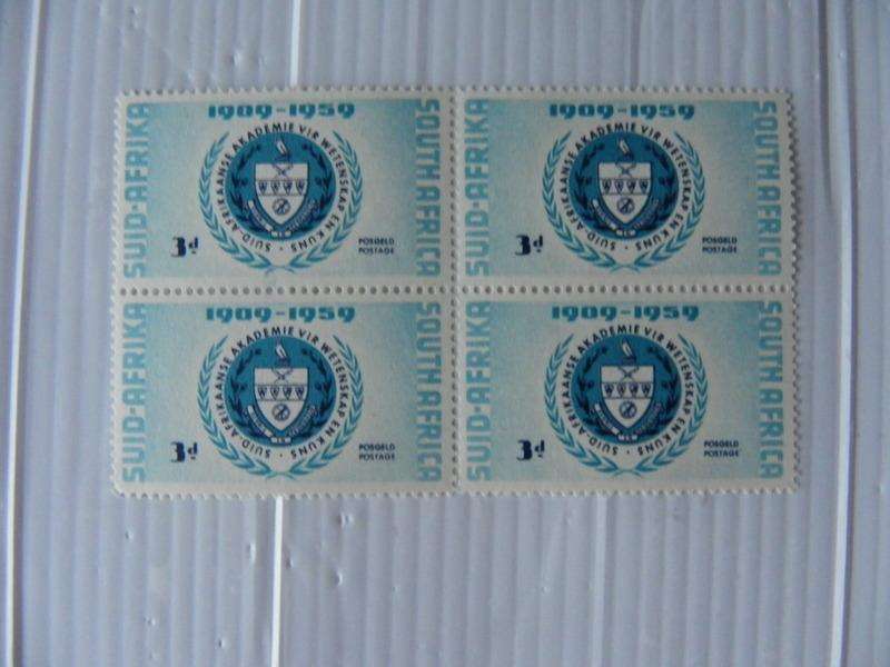 Union (1959) - 50th Anniversary of SA Academy of Science and Art Mint Block