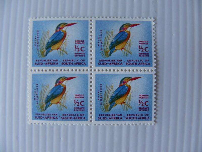 RSA 1st Definitive Series (1961) - 1/2 c Mint Block