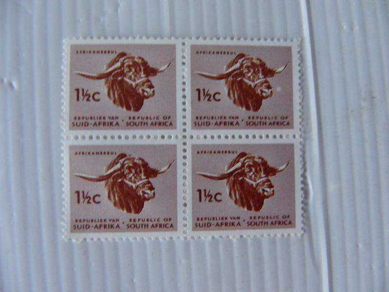 RSA 1st Definitive Series (1961) - 1 1/2 c Mint Block