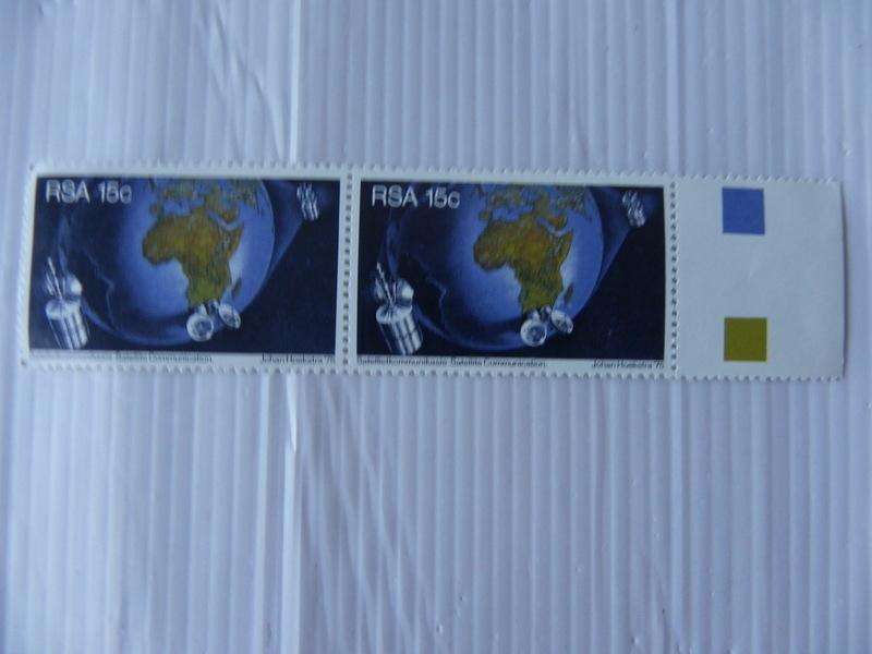 RSA 2.11 (1975) - Satellite Communication Mint Marginal Pair