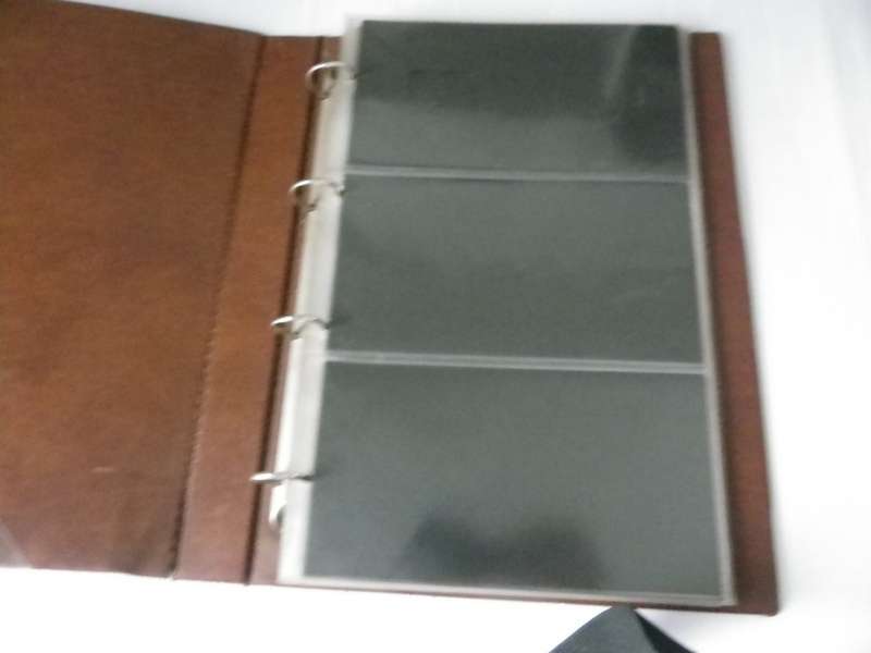 Brown FDC Album with 3 pockets per page and with 12 Pages (Page size of 34 cm)