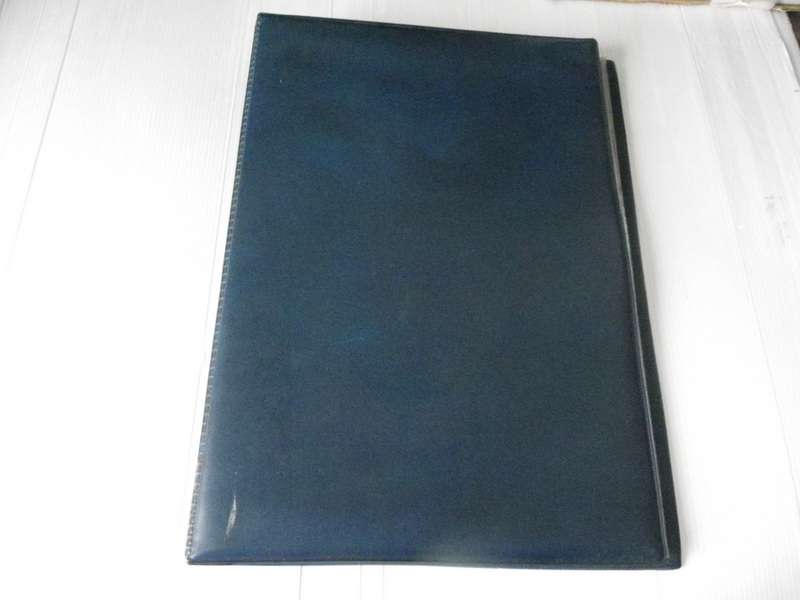 Blue FDC Album with 3 pockets per page and with 12 Pages (Page size of 34 cm)