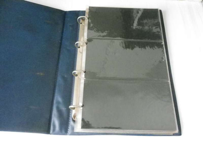 Blue FDC Album with 3 pockets per page and with 12 Pages (Page size of 34 cm)