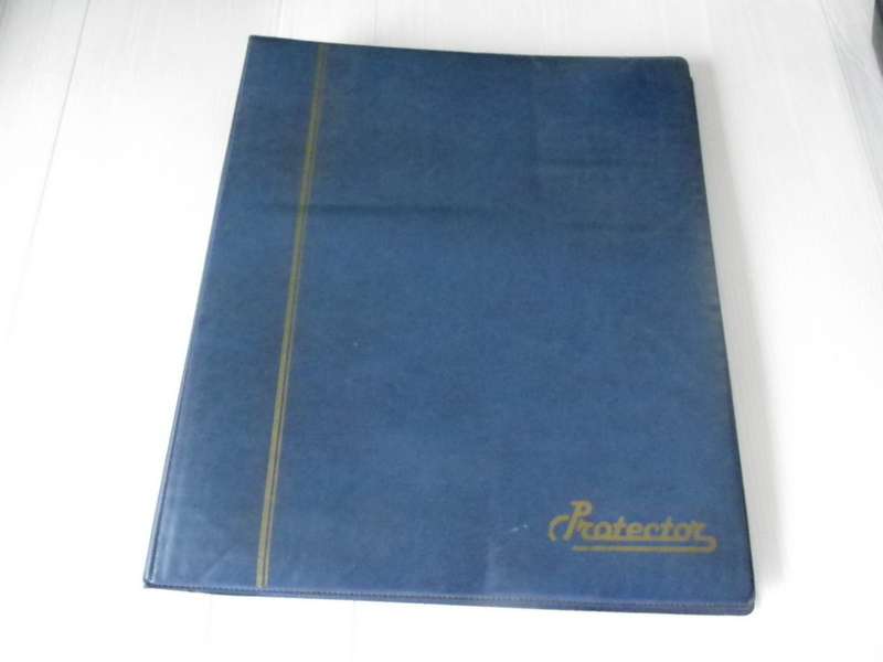 Blue Protector FDC Album with 2 pockets per page and with 12 Pages (Page size of 28 cm)