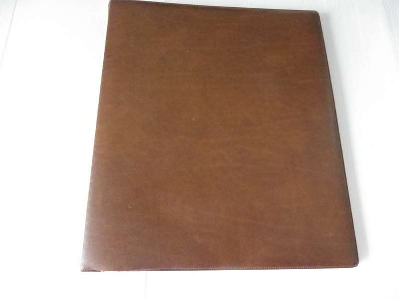 Dark Brown FDC Album with 2 pockets per page and with 12 Pages (Page size of 28 cm)
