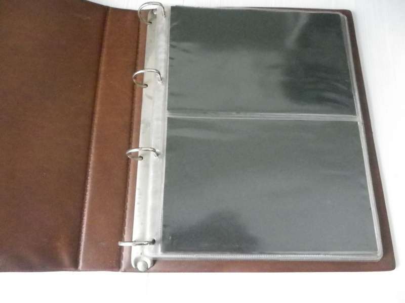 Dark Brown FDC Album with 2 pockets per page and with 12 Pages (Page size of 28 cm)