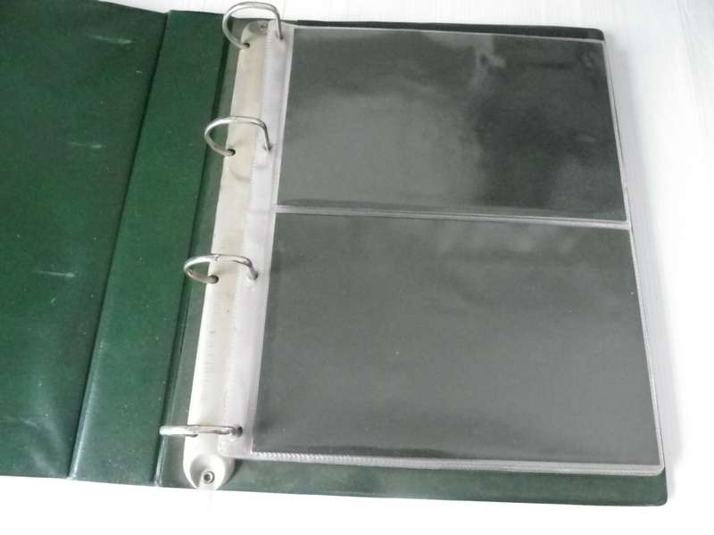 Green FDC Album with 2 pockets per page and with 12 Pages (Page size of 28 cm)