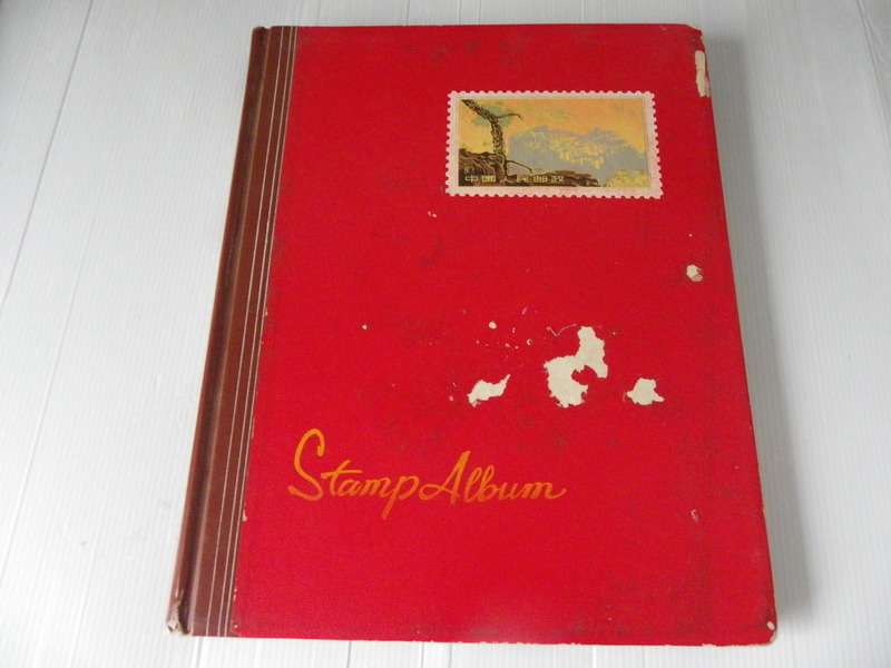 Red Stock Book with 10 Pages