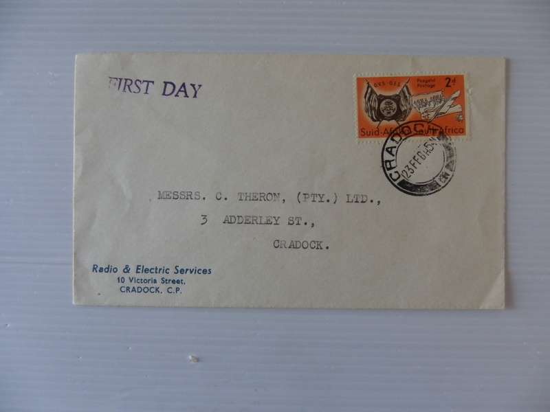 Union (1954) - Centenary of Orange Free State Private FDC