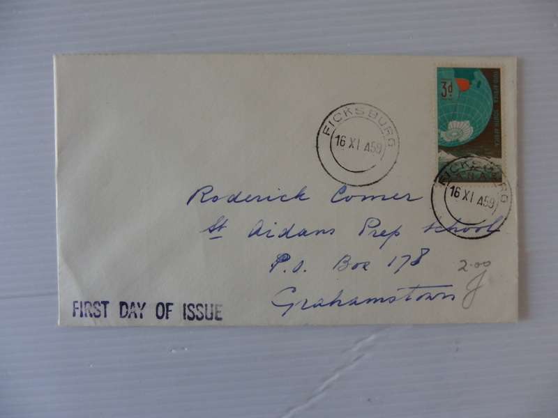 Union (1959) - SANAE Private FDC