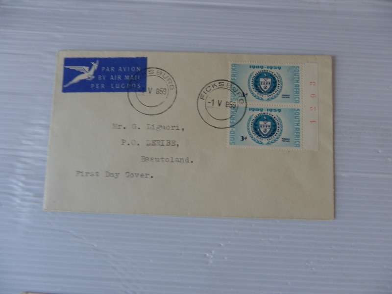 Union (1959) - 50th Anniversary of SA Academy of Science and Art Private FDC
