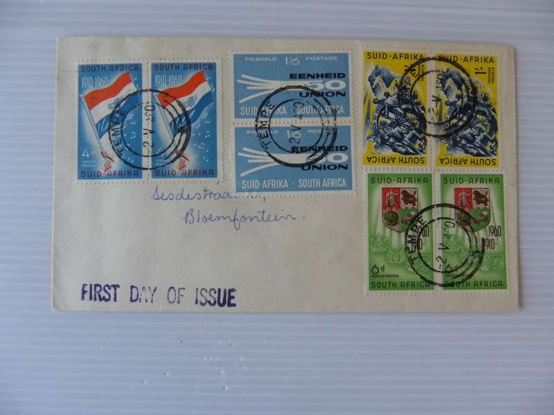 Union (1960) - 50th Anniversary of the Union Private FDC