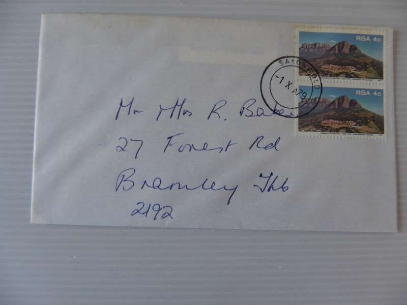 RSA 3.17 (1979) - 150th Anniversary of Cape Town Private FDC