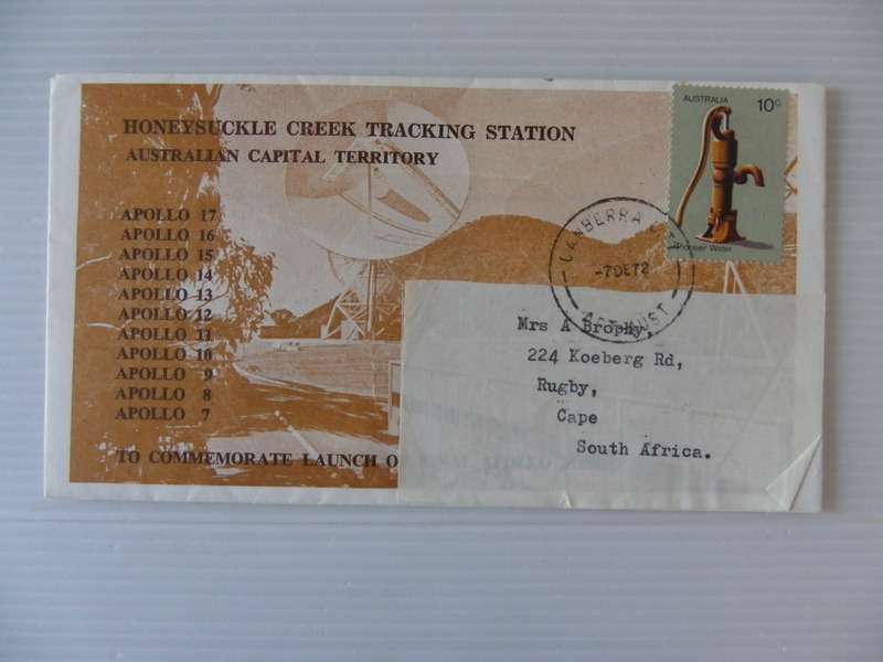 Australia (1972) - Honeysuckle Creek Tracking Station Illustrated FDC