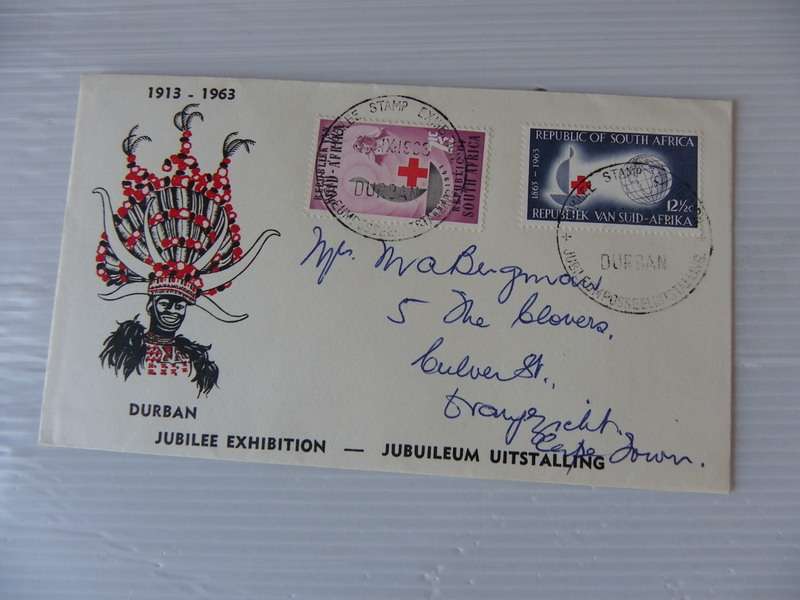 RSA (1963) - Centenary of the Red Cross Illustrated FDC