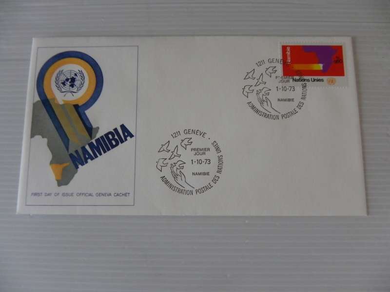 Namibia (1973) - Under UN rule Illustrated FDC