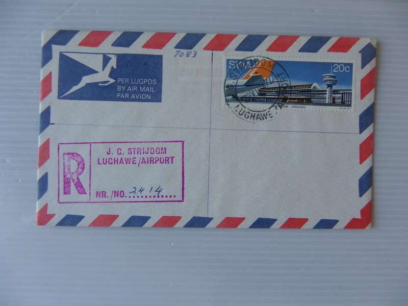 SWA 1.20 (1977) - Strijdom Airport Private FDC