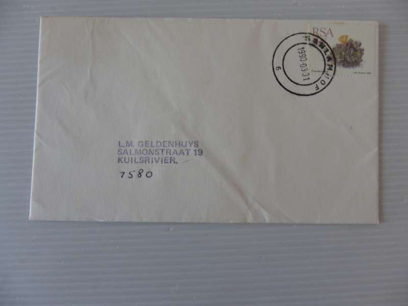 RSA 5th Definitive (1990) - Private FDC