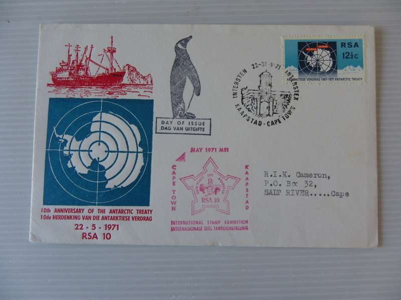 RSA (1971) - RSA10 Illustrated FDC
