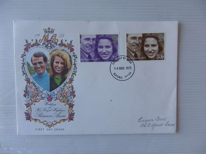 Great Britain (1973) - Royal Wedding Illustrated FDC